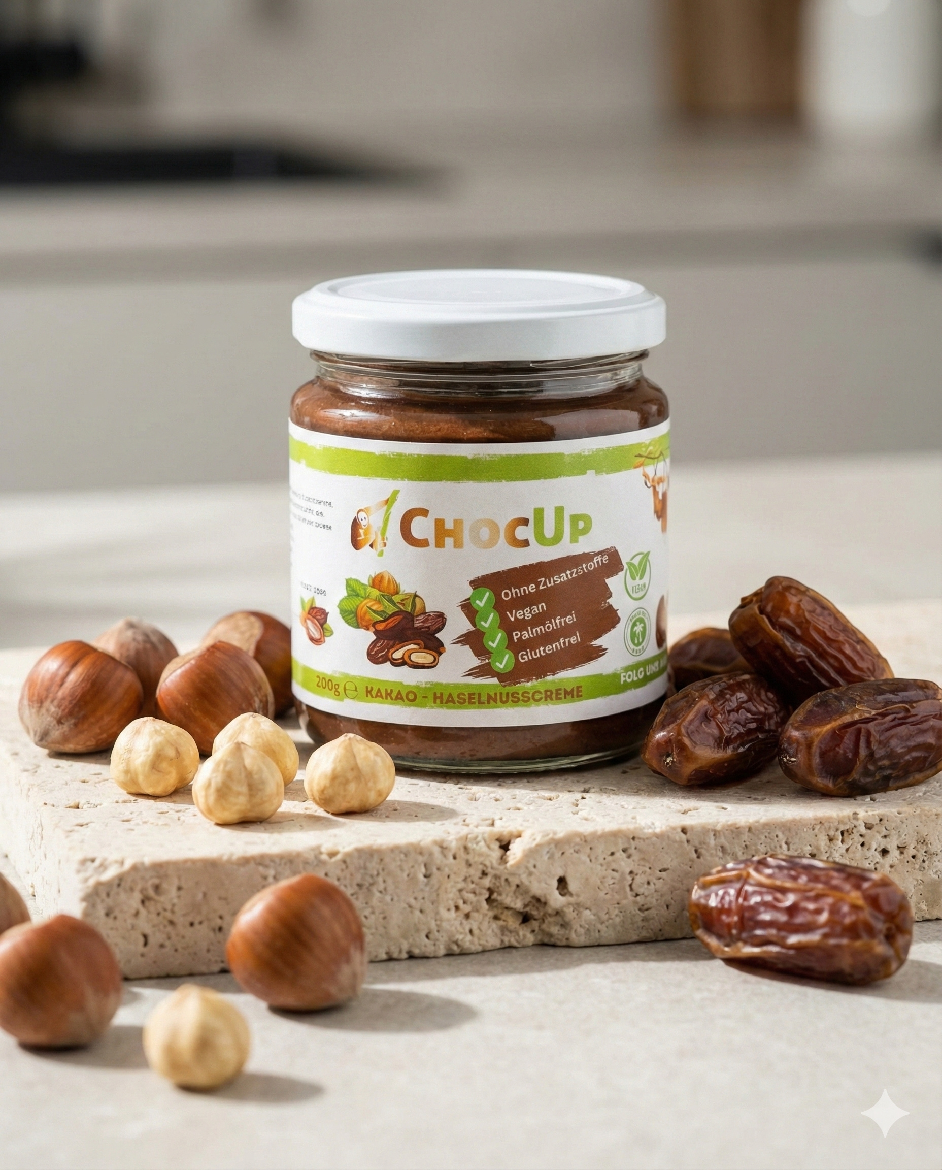 ChocUp Kakao-Haselnusscreme 200g