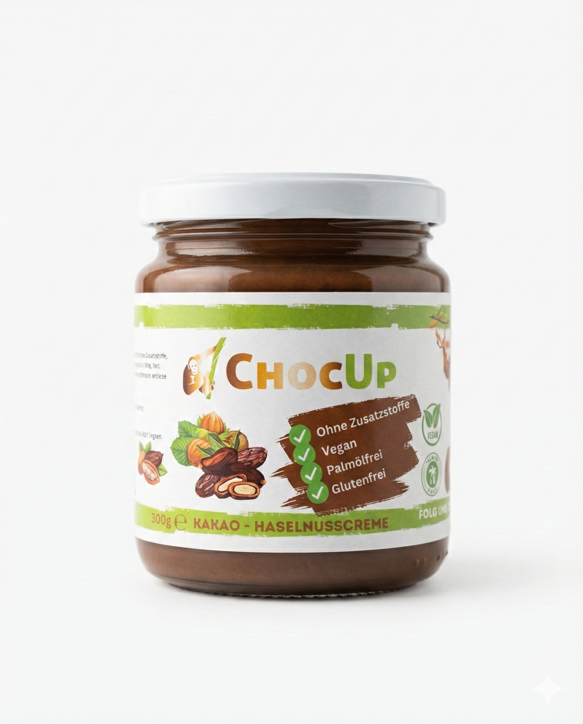 ChocUp Kakao-Haselnusscreme 200g